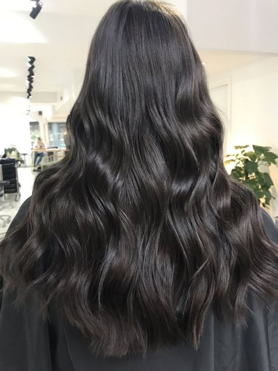Allure Hair Extension Studio - Adding some silver extensions to this  beauties black hair. isn't it awesome that we can create colours without  damaging your hair?! We love it 🥰 . . . . #